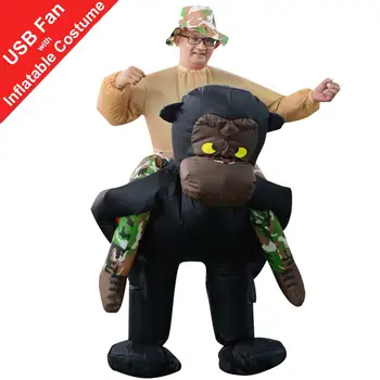 Orangutan Inflatable Costume Blow up Suit Game Dress Jumpsuit Halloween Cosplay
Orangutan Inflatable Costume Blow up Suit Game Dress Jumpsuit Halloween Cosplay