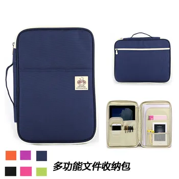 Portable Waterproof Cosmetic Bag Notebooks Pens Computer A4 Document Bags Filing Multi-functional Oxford Storage Bag
Portable Waterproof Cosmetic Bag Notebooks Pens Computer A4 Document Bags Filing Multi-functional Oxford Storage Bag