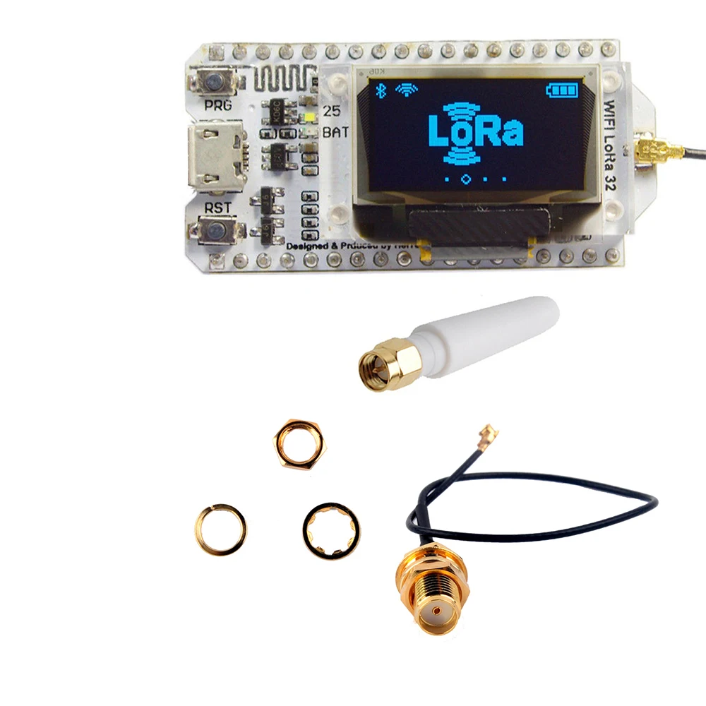 Макетная плата Lora 0 96 дюйма OLED ESP32 SX1276 Wi-Fi Bluetooth 868 МГц | Электроника