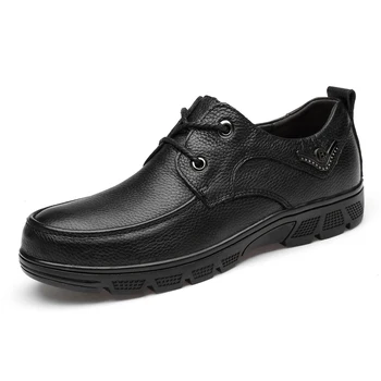 Fashion Men Casual Shoes Men Loafers Lace Up Oxfords Moccasins Genuine Leather Dress Shoes Driving Work Shoes Plus Size 38-49 
Fashion Men Casual Shoes Men Loafers Lace Up Oxfords Moccasins Genuine Leather Dress Shoes Driving Work Shoes Plus Size 38-49