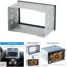 

2Din Fittings Kit Radio Heads Unit Installation Frame General Modified Frame DVD Navigation Bracket Panel For Volkswage ISO I3U1