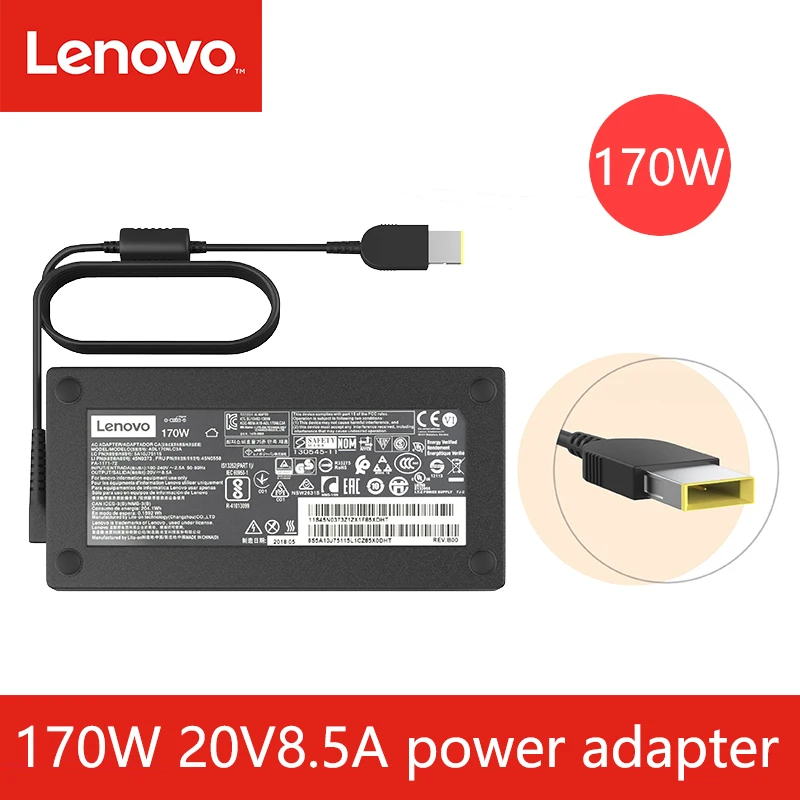 Original 20V 8.5A 170W power adapter Laptop Ac Adapter Charger For Lenovo Thinkpad P50 P51 P52 P70 P71 P72 P73
Original 20V 8.5A 170W power adapter Laptop Ac Adapter Charger For Lenovo Thinkpad P50 P51 P52 P70 P71 P72 P73