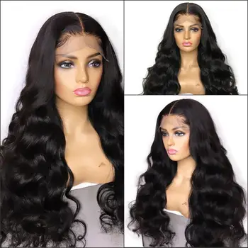 Brazilian Silk Top Wavy Natural Color Lace Front Wigs for Women Invisible Knots Full Lace Silk Base Human Hair Body Wave Wigs 
Brazilian Silk Top Wavy Natural Color Lace Front Wigs for Women Invisible Knots Full Lace Silk Base Human Hair Body Wave Wigs