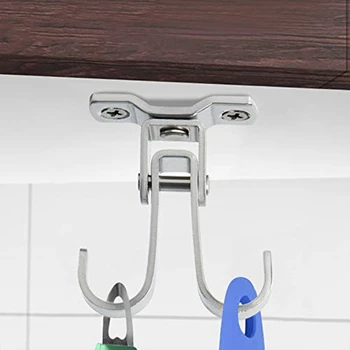 Ceiling Hook Stainless Steel Double Towel/Robe Clothes Hook Closet Top Bathroom Kitchen Cabinet Garage Utility Hook
Ceiling Hook Stainless Steel Double Towel/Robe Clothes Hook Closet Top Bathroom Kitchen Cabinet Garage Utility Hook