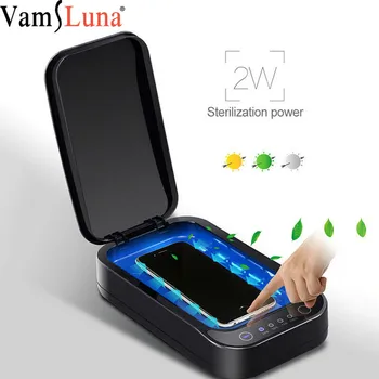 UV Light Sanitizer Sterilizer Box Disinfection Box for Face Masks Smartphone Beauty Tools Kills 99.9% of Germs Anti Bacteria
UV Light Sanitizer Sterilizer Box Disinfection Box for Face Masks Smartphone Beauty Tools Kills 99.9% of Germs Anti Bacteria