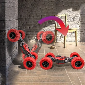 Double-Sided Rc Car 4Wd 2.4Ghz 1/16 One Key Transformation All-Terrain Vehicle Climbing Car Remote Control Truck Stunt Car
Double-Sided Rc Car 4Wd 2.4Ghz 1/16 One Key Transformation All-Terrain Vehicle Climbing Car Remote Control Truck Stunt Car