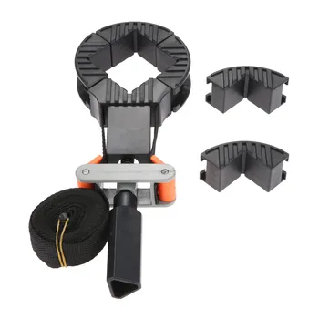 DRELD Adjustable Rapid Corner Clamp Strap Band 4 Jaws Corner Clamps for Drawer Photo Picture Frame Woodworking Tools
DRELD Adjustable Rapid Corner Clamp Strap Band 4 Jaws Corner Clamps for Drawer Photo Picture Frame Woodworking Tools
