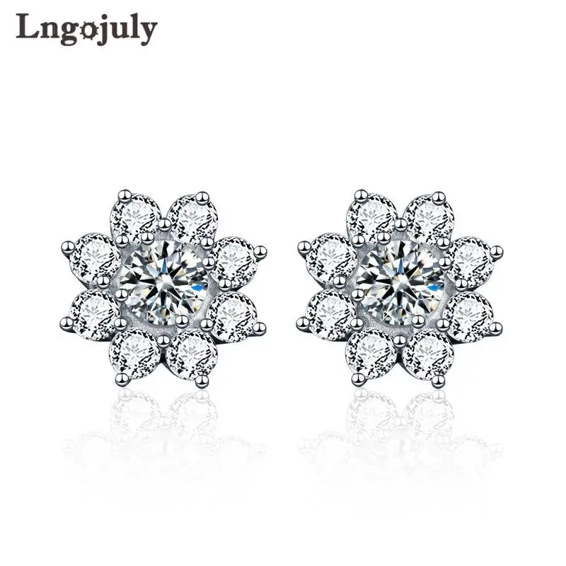 Fine Jewelry D Color Moissanite Women Earrings 100% 925 Sterling Silver Earrings For Women Girlfriend Party Silver 925 Jewelry
Fine Jewelry D Color Moissanite Women Earrings 100% 925 Sterling Silver Earrings For Women Girlfriend Party Silver 925 Jewelry