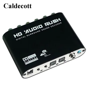 Caldecott 51R Digital Audio Decoder Audio Gear DTS AC-3 6CH Digital Audio converter LPCM To 5.1 Analog Output 2.1 For DVD PC
Caldecott 51R Digital Audio Decoder Audio Gear DTS AC-3 6CH Digital Audio converter LPCM To 5.1 Analog Output 2.1 For DVD PC