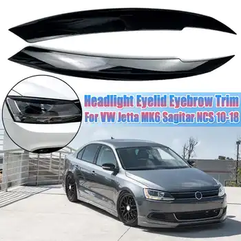 Car Headlights Eyelids Eyebrow ABS Trim Stickers Cover for Volkswagen for VW for Jetta MK6 Sagitar NCS 2010 2011 2012 2013-2018
Car Headlights Eyelids Eyebrow ABS Trim Stickers Cover for Volkswagen for VW for Jetta MK6 Sagitar NCS 2010 2011 2012 2013-2018