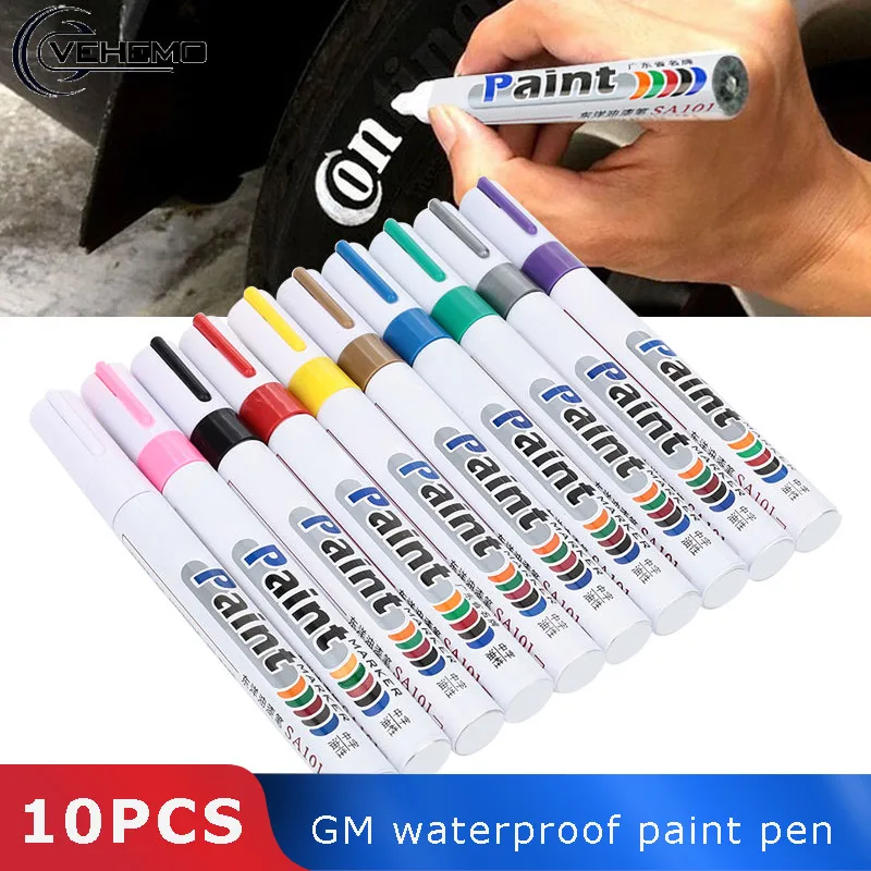 Vehemo 10pcs Car Mending Fill Paint Pen Tool Applicator Waterproof Touch Up Paint Repair Coat Painting Scratch Clear Remover
Vehemo 10pcs Car Mending Fill Paint Pen Tool Applicator Waterproof Touch Up Paint Repair Coat Painting Scratch Clear Remover