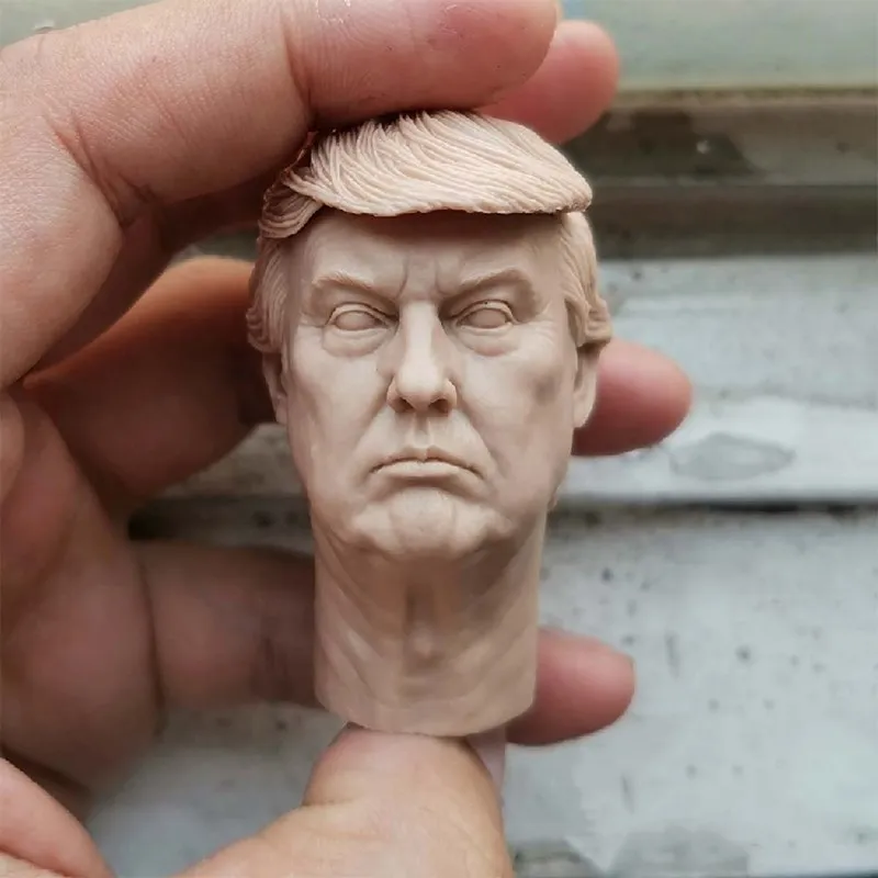 1/6 man PVC Head Carved Blank 1/6 Scale Donald Trump Head Sculpt Unpainted Head Model Fit For 12" Doll Action Figure Accessory
1/6 man PVC Head Carved Blank 1/6 Scale Donald Trump Head Sculpt Unpainted Head Model Fit For 12" Doll Action Figure Accessory