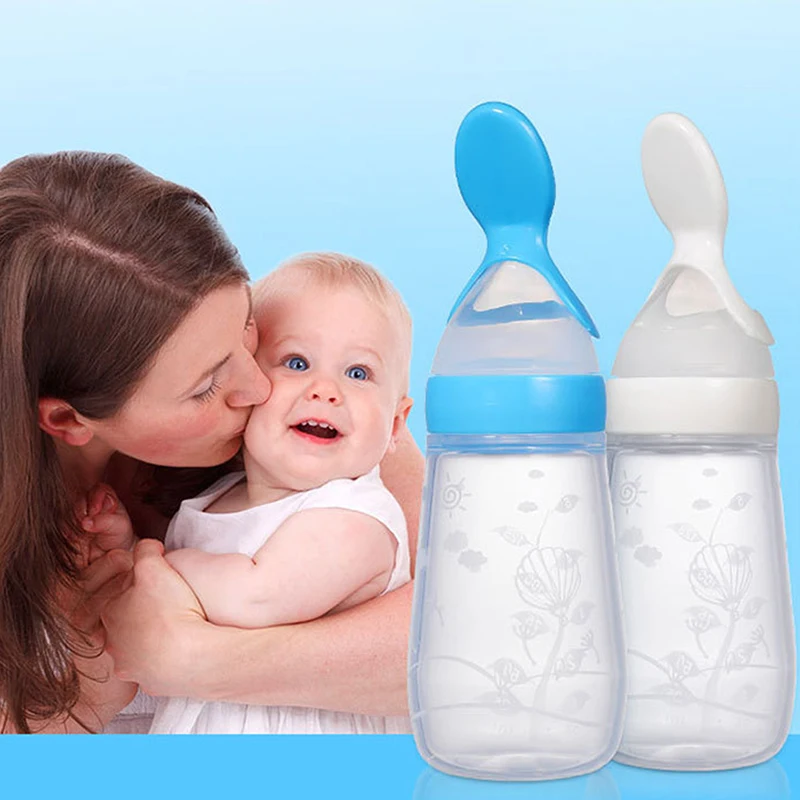 1Pcs 125ML Baby Feeding Bottle Newborn Infant Squeezing Style Baby Feeding Milk Bottle Baby Feeding Supplies Baby Train Spoon
1Pcs 125ML Baby Feeding Bottle Newborn Infant Squeezing Style Baby Feeding Milk Bottle Baby Feeding Supplies Baby Train Spoon