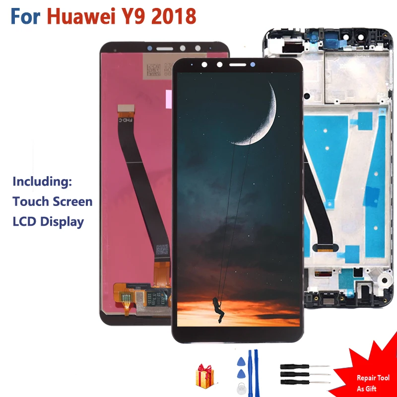 Original For Huawei Y9 2018 Touch Screen LCD Display Digitizer Assembly For Huawei Y9 2018 LCD Display Touch Screen
Original For Huawei Y9 2018 Touch Screen LCD Display Digitizer Assembly For Huawei Y9 2018 LCD Display Touch Screen