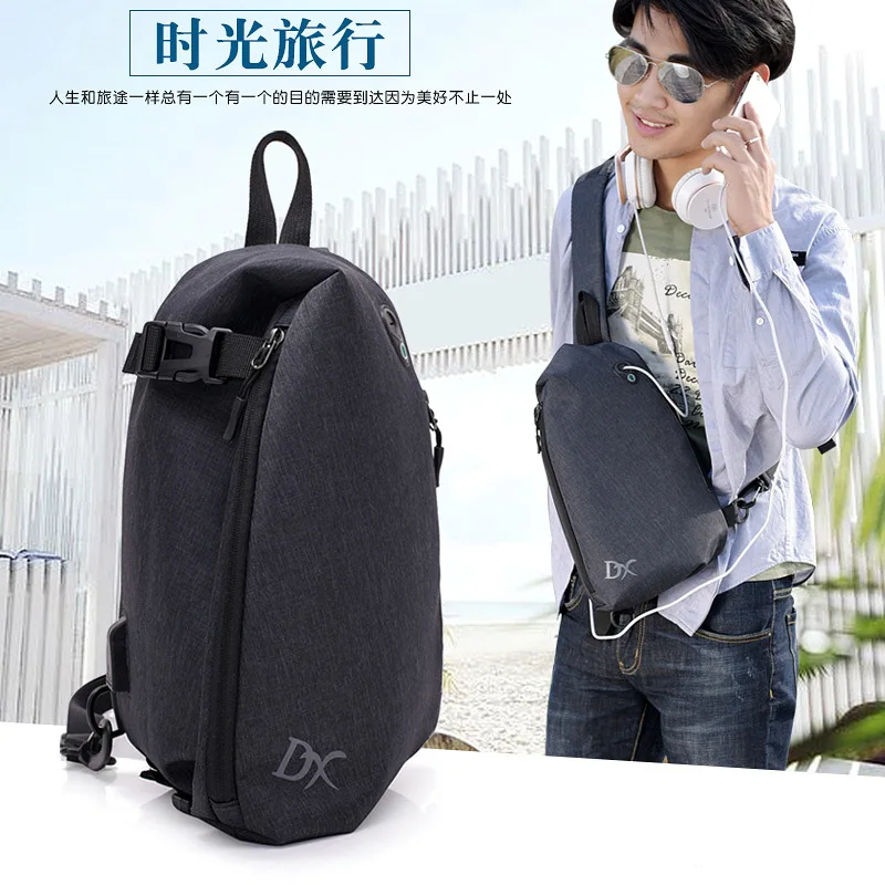Chest Pack Men Bag Shoulder Students Multi-functional Casual Sports Popular Brand Korean-style Small Backpack
Chest Pack Men Bag Shoulder Students Multi-functional Casual Sports Popular Brand Korean-style Small Backpack