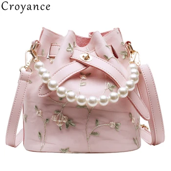 Croyance Best Gift Women Lace Handbag Imitation Pearls Embroidery Shoulder Bags Tote Purse Messenger Bag Cross Body for Girls 
Croyance Best Gift Women Lace Handbag Imitation Pearls Embroidery Shoulder Bags Tote Purse Messenger Bag Cross Body for Girls