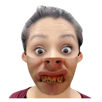 Face Mask Fashion 8PCS Unisex Adult Face Printed Funny Face Outdoor Breathable Cycling Mask Mascarillas Reutilizables mondmasker 
Face Mask Fashion 8PCS Unisex Adult Face Printed Funny Face Outdoor Breathable Cycling Mask Mascarillas Reutilizables mondmasker