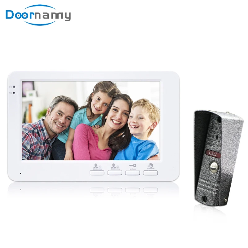 Doornanny 7'' Video Intercom With Lock Doorbell For Home Apartment Door Eye Peephole With Camera Ring Doorbell Monitoring Set
Doornanny 7'' Video Intercom With Lock Doorbell For Home Apartment Door Eye Peephole With Camera Ring Doorbell Monitoring Set