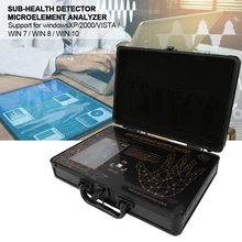 Professional Sub-Health Detector Microelement Analyzer Health Care Instrument with USB Cable Strict Health Statistics Processing
Professional Sub-Health Detector Microelement Analyzer Health Care Instrument with USB Cable Strict Health Statistics Processing