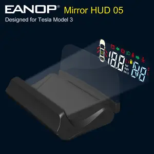 EANOP MIRROR 05 HUD Head up display Speed Projection Alarm Turning gear Light Reminding for Tesla Model3 EANOP MIRROR 05 HUD Head up display Speed Projection Alarm Turning gear Light Reminding for Tesla Model3
