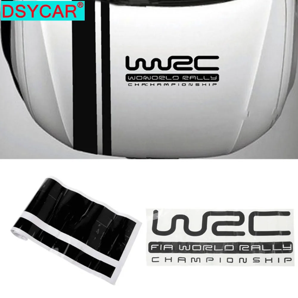 DSYCAR 1Set WRC Stripe Car Sticker Cover Sticker Front Cover Sticker Engine Cover Sticker Decorative Personality Pull Flower
DSYCAR 1Set WRC Stripe Car Sticker Cover Sticker Front Cover Sticker Engine Cover Sticker Decorative Personality Pull Flower