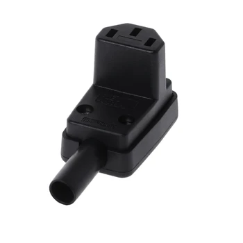 90 Degree Angled IEC 320 C13 Female Plug AC 10A 250V Power Cord Cable Connector
90 Degree Angled IEC 320 C13 Female Plug AC 10A 250V Power Cord Cable Connector