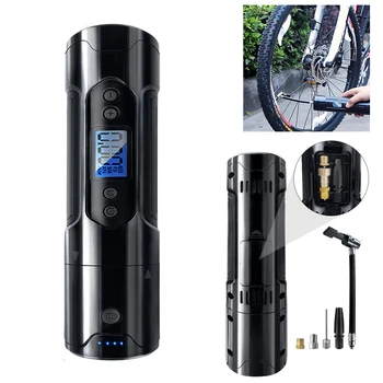 USB Motorcycle Bicycle Handheld Inflatable Air Pump Rechargeable Bike Car Ball Tyre Tire Inflator Compressor Cordless Air Pump
USB Motorcycle Bicycle Handheld Inflatable Air Pump Rechargeable Bike Car Ball Tyre Tire Inflator Compressor Cordless Air Pump