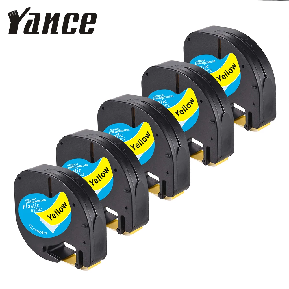 Лента для этикеток Yance, 5 шт./лот, 12 мм, черная на желтом 91202, совместимая с лентой DYMO leretroag для принтера этикеток Dymo LT-100H
Лента для этикеток Yance, 5 шт./лот, 12 мм, черная на желтом 91202, совместимая с лентой DYMO leretroag для принтера этикеток Dymo LT-100H