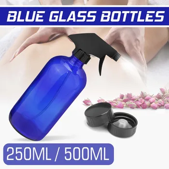 500ML Blue Glass Spray Bottles Water Sprayer Trigger For Aromatherapy Dispenser Empty Cosmetic Container Cleaning Gardening
500ML Blue Glass Spray Bottles Water Sprayer Trigger For Aromatherapy Dispenser Empty Cosmetic Container Cleaning Gardening