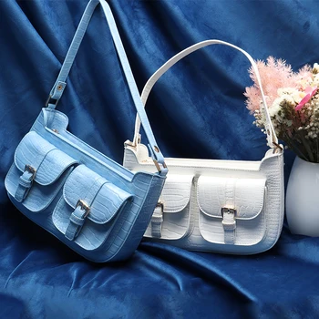 2020 Crocodile Pattern Women Underarm Bags New Brand Designer Luxury Lady Shoulder Bag PU Handbags for Female Elegant Tote Bags
2020 Crocodile Pattern Women Underarm Bags New Brand Designer Luxury Lady Shoulder Bag PU Handbags for Female Elegant Tote Bags