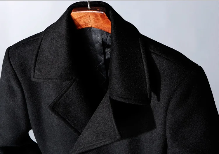 Men's woolen jacket 2020 autumn and winter new show locomotive short business slim casual woolen coat jacket Men's woolen jacket 2020 autumn and winter new show locomotive short business slim casual woolen coat jacket