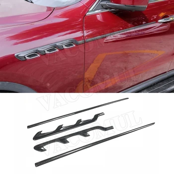 Carbon Fiber Front Fender Air Vent Trim Door Decoration Strips for Maserati Levante 2016-2019 4PCS/Set Car Styling
Carbon Fiber Front Fender Air Vent Trim Door Decoration Strips for Maserati Levante 2016-2019 4PCS/Set Car Styling
