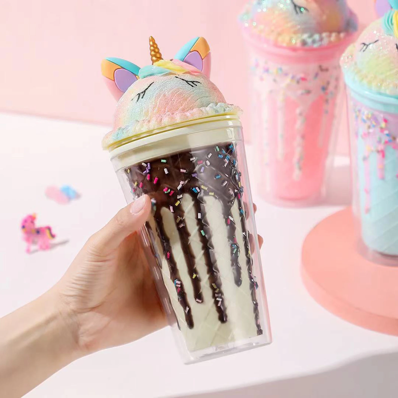 Unicorn Sparkling Rainbow Tumbler Unicorn Sparkling Rainbow Tumbler