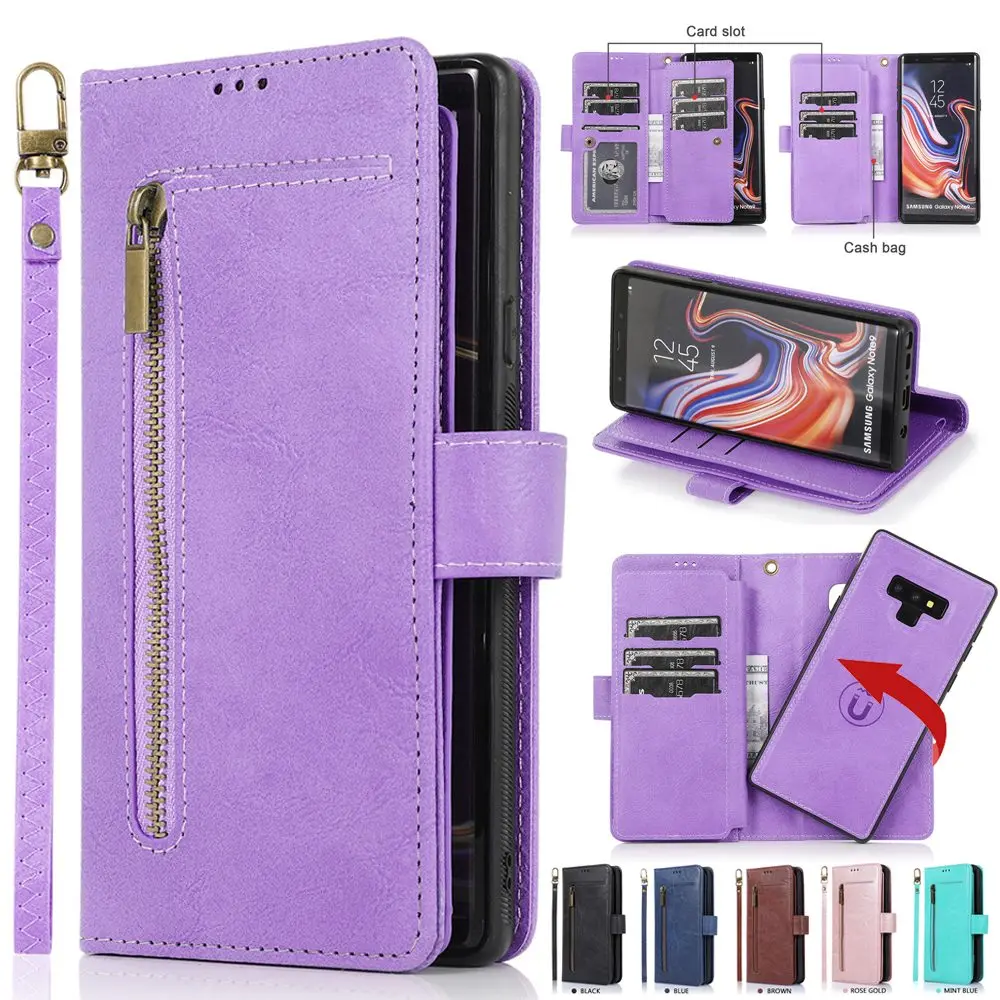 For Samsung Galaxy A20 A40 A50 A70 A30 A10 Multi-functional Removable Leather Magnetic Shockproof Wallet Card Slots Phone Cover
For Samsung Galaxy A20 A40 A50 A70 A30 A10 Multi-functional Removable Leather Magnetic Shockproof Wallet Card Slots Phone Cover
