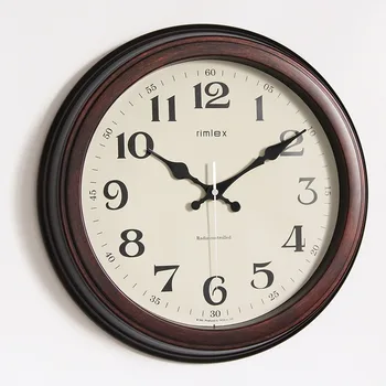 One Piece Dropshipping European and American Wood Grain Clock Hanging Clock Mute Sun Big Digital Atmosphere Home round Big Clock
One Piece Dropshipping European and American Wood Grain Clock Hanging Clock Mute Sun Big Digital Atmosphere Home round Big Clock