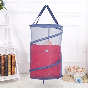 Folding Mesh Laundry Basket with Zipper Cover Space Saving Large Internal Space Convenient
Folding Mesh Laundry Basket with Zipper Cover Space Saving Large Internal Space Convenient