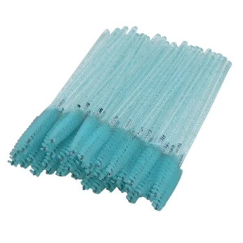 100pcs Disposable Crystal Eyelash Brush Make Up Brushes Curling Comb Mascara Wands Applicator Brush Makeup Tool
100pcs Disposable Crystal Eyelash Brush Make Up Brushes Curling Comb Mascara Wands Applicator Brush Makeup Tool