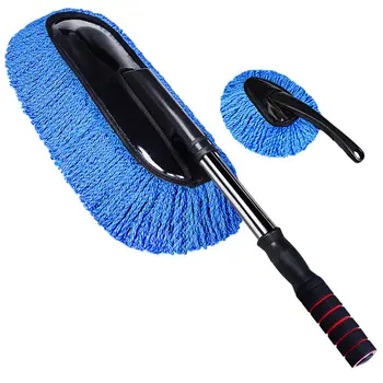 Microfiber Car Cleaning Brush Auto Window Duster Retractable Stainless Steel Long Handle Dust Wax Drag Washer Auto Accessories
Microfiber Car Cleaning Brush Auto Window Duster Retractable Stainless Steel Long Handle Dust Wax Drag Washer Auto Accessories