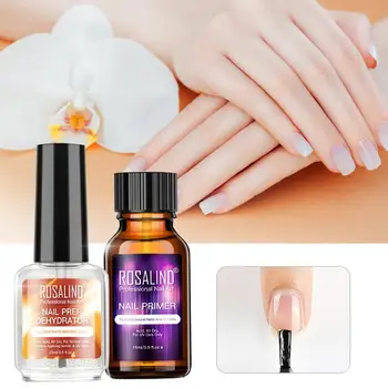2pcs 12 ML Nail Prep Dehydrator And Nail-Primer Professional Free Grinding Nail Art No Need Of UV LED Lamp Gel Nail Polish Tool
2pcs 12 ML Nail Prep Dehydrator And Nail-Primer Professional Free Grinding Nail Art No Need Of UV LED Lamp Gel Nail Polish Tool
