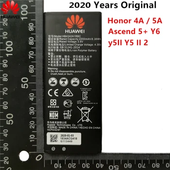 Hua Wei Replacement Phone Battery HB4342A1RBC For Huawei y5II Y5 II 2 Ascend 5+ Y6 honor 4A SCL-TL00 honor 5A LYO-L21 2200mAh
Hua Wei Replacement Phone Battery HB4342A1RBC For Huawei y5II Y5 II 2 Ascend 5+ Y6 honor 4A SCL-TL00 honor 5A LYO-L21 2200mAh
