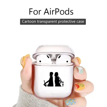Fashion for Apple Airpods 2/1 pro case Transparent Bluetooth Headphone protective hard case Sword Art Online(Sao) Kirito Asuna
Fashion for Apple Airpods 2/1 pro case Transparent Bluetooth Headphone protective hard case Sword Art Online(Sao) Kirito Asuna