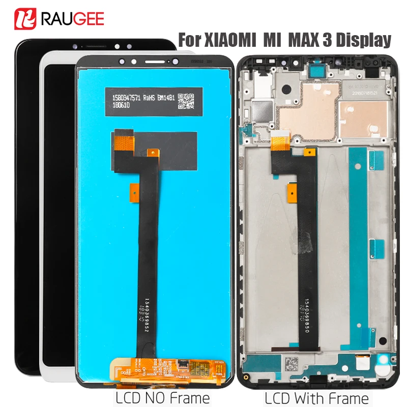 Display For Xiami Mi Max 3 Lcd Display Touch Screen Replacement for Mi Max 3 Display Tested Phone LCDs Touchscreen Assembly
Display For Xiami Mi Max 3 Lcd Display Touch Screen Replacement for Mi Max 3 Display Tested Phone LCDs Touchscreen Assembly