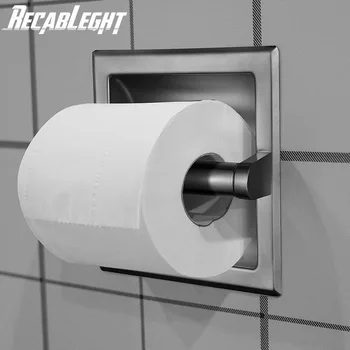 In-Wall Toilet Paper Holder Saving Space Modern Style Paper Holder Stainless Steel Holder Waterproof Rustproof And Easy To Clean
In-Wall Toilet Paper Holder Saving Space Modern Style Paper Holder Stainless Steel Holder Waterproof Rustproof And Easy To Clean