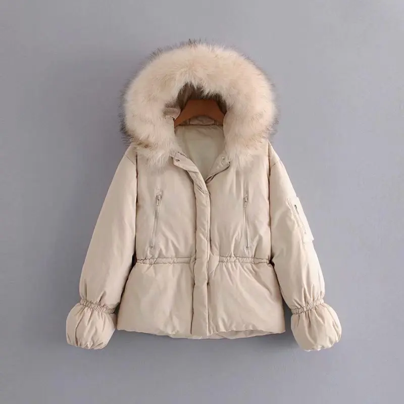 2018 Winter New Style Korean-style Fashion WOMEN'S Dress Solid Color Versatile Loose-Fit Slimming Large Fur Collar Hooded Cotton
2018 Winter New Style Korean-style Fashion WOMEN'S Dress Solid Color Versatile Loose-Fit Slimming Large Fur Collar Hooded Cotton