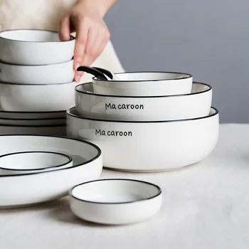 Alphabet Ceramic Tableware Set Creativity Nordic Style Household Plate Soup Bowl Spoon Ins Style Household Kitchen Accessories
Alphabet Ceramic Tableware Set Creativity Nordic Style Household Plate Soup Bowl Spoon Ins Style Household Kitchen Accessories