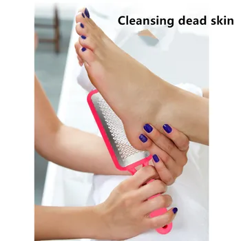Double-Sided Footboard file pedicure tool Stainless Steel to Heel Grater Hard Dead Skin Callus Remover Pedicure File Foot Grater
Double-Sided Footboard file pedicure tool Stainless Steel to Heel Grater Hard Dead Skin Callus Remover Pedicure File Foot Grater