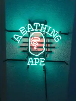 Customized APE Neon Sign Einstein Light Sport Shoe Neon Light Real Glass Lamp for Home Bedroom Pub Hotel45*45cm
Customized APE Neon Sign Einstein Light Sport Shoe Neon Light Real Glass Lamp for Home Bedroom Pub Hotel45*45cm