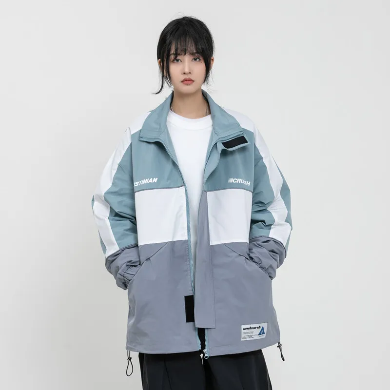 Tang Mu Cool Spring New Style Japanese-style Fold-down Collar Joint Contrast Color Jacket BOY'S Loose Retro Versatile Popular Br
Tang Mu Cool Spring New Style Japanese-style Fold-down Collar Joint Contrast Color Jacket BOY'S Loose Retro Versatile Popular Br