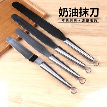 Stainless Steel Straight Handle Scraper Baking Tool Scraping Curved Kiss Curved Blade Cake Cream Decorating the Release Blade Wh
Stainless Steel Straight Handle Scraper Baking Tool Scraping Curved Kiss Curved Blade Cake Cream Decorating the Release Blade Wh