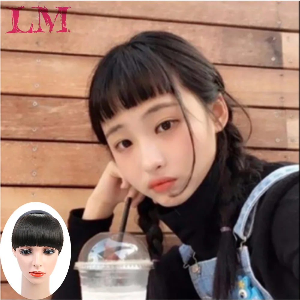 LM Clip On Short Straight Front Fake Fringe Polychrome Bangs Hair Extensions Clip In Hair
LM Clip On Short Straight Front Fake Fringe Polychrome Bangs Hair Extensions Clip In Hair